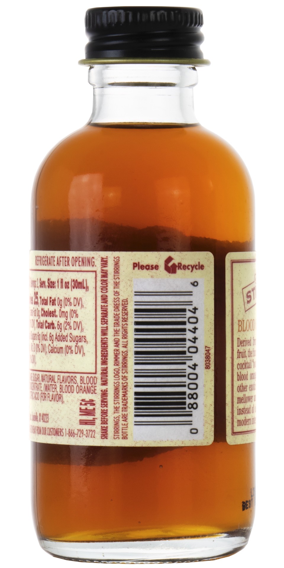 slide 2 of 3, Stirrings Blood Orange Bitters 2oz, 2 fl oz