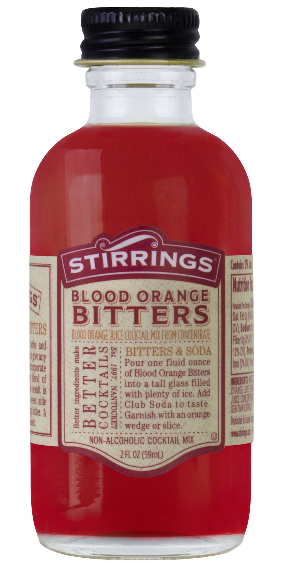 slide 1 of 3, Stirrings Blood Orange Bitters 2oz, 2 fl oz