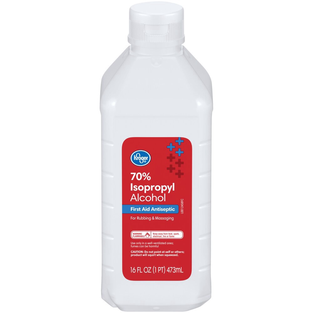 slide 1 of 2, Kroger Isopropyl 91% Alcohol, 16 fl oz