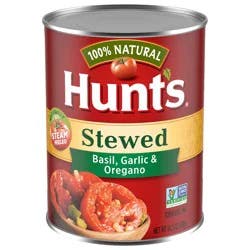 Hunt's Stewed Tomatoes with Basil, Garlic & Oregano 14.5 oz