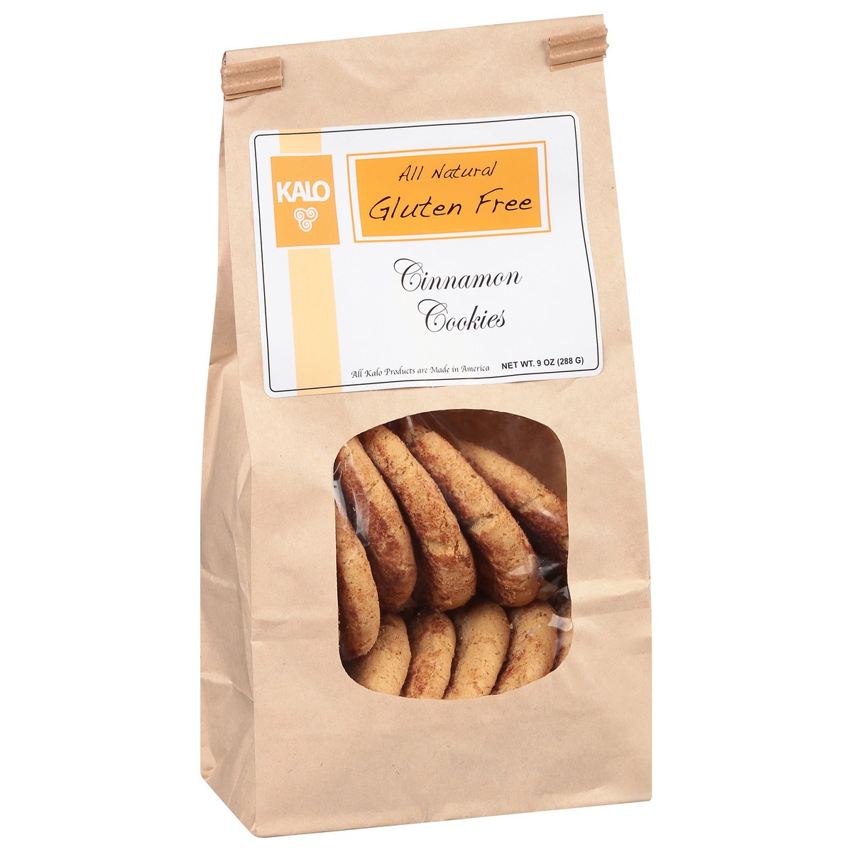 slide 5 of 9, Kalo Gluten Free Cinnamon Cookies 9 oz, 1 ct
