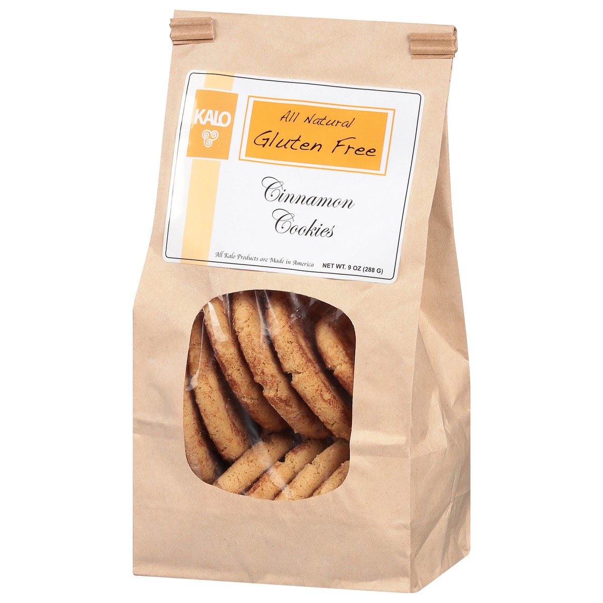slide 4 of 9, Kalo Gluten Free Cinnamon Cookies 9 oz, 1 ct