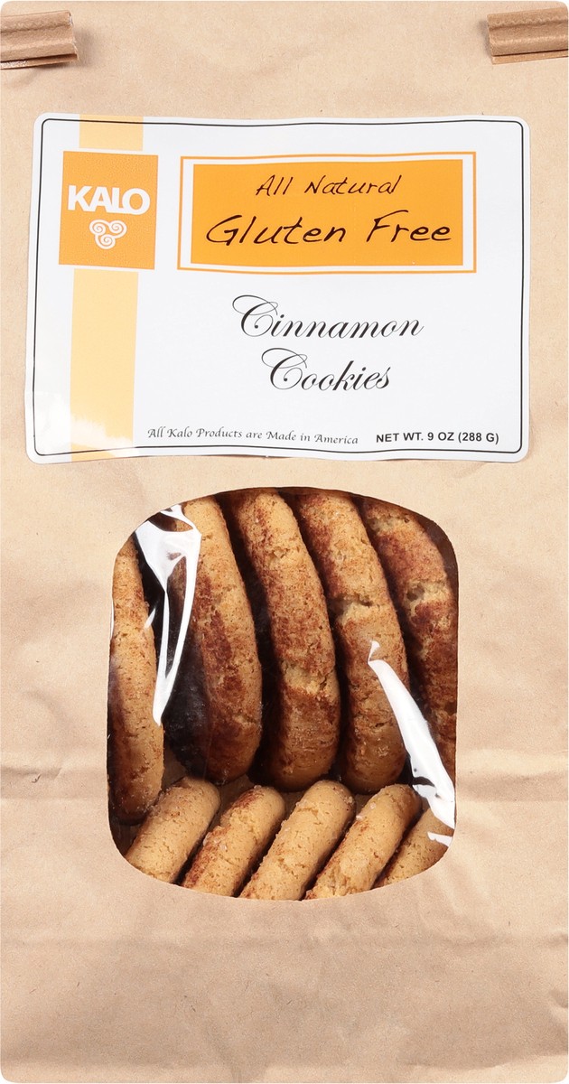 slide 6 of 9, Kalo Gluten Free Cinnamon Cookies 9 oz, 1 ct