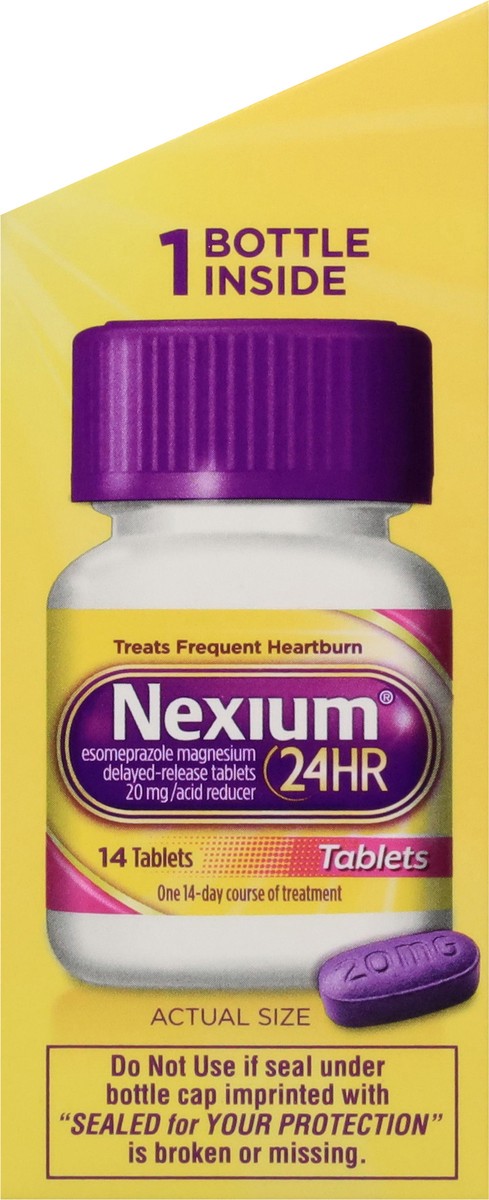 slide 3 of 14, Nexium 20 mg 24Hr Acid Reducer 14 Tablets, 14 ct