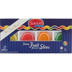 Savion Fat Free Fruit Slices 12 ea