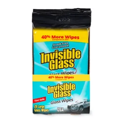 Invisible Glass Auto Glass Wipes