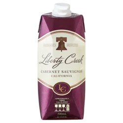 Liberty Creek Vineyards Cabernet Sauvignon Red Wine Tetra 500ml