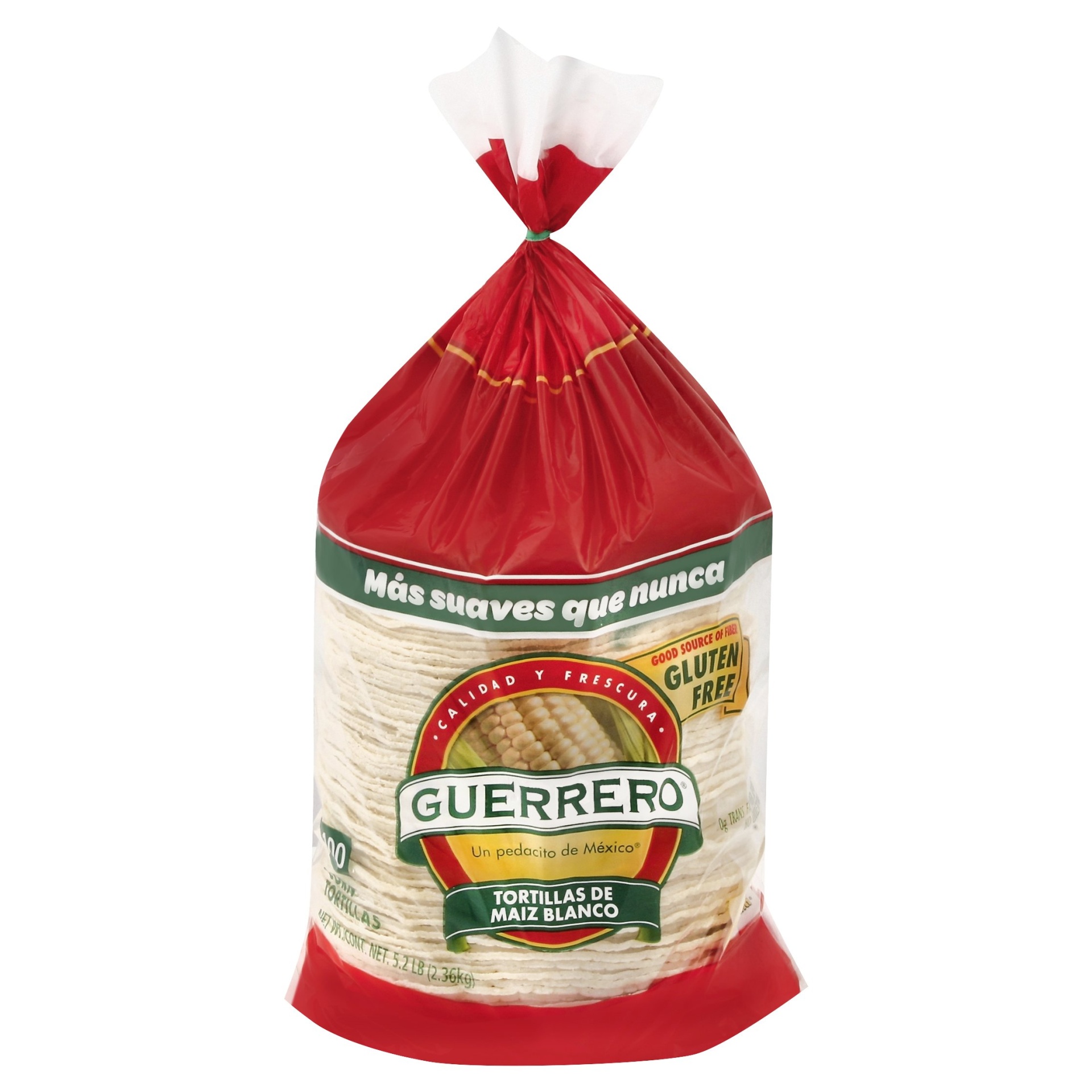 slide 1 of 1, Guerrero White Corn Tortillas, 100 ct