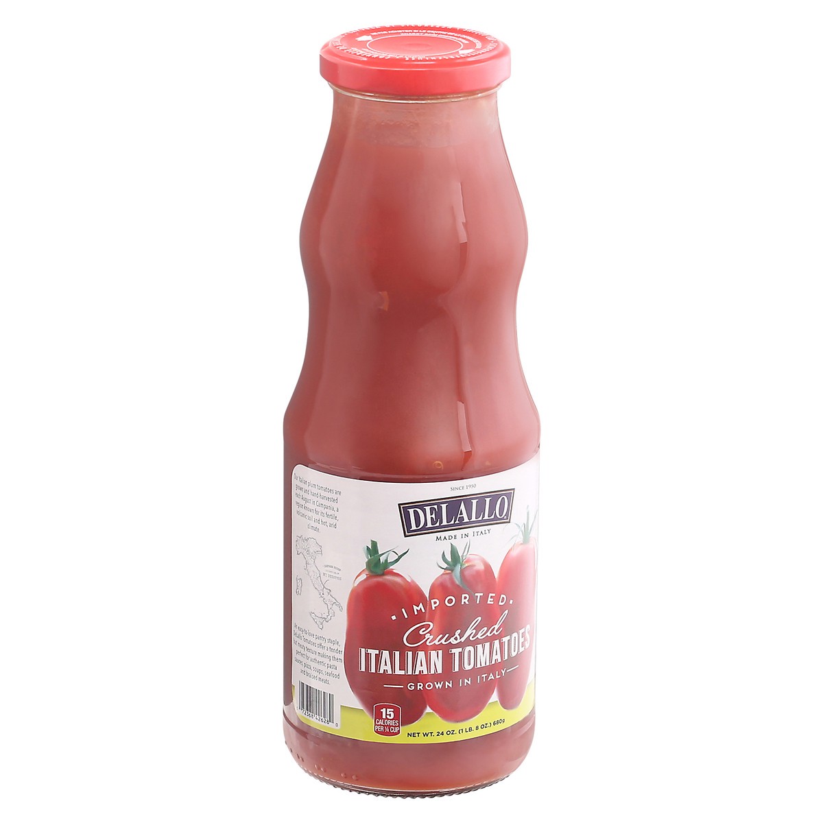 slide 7 of 9, DeLallo Imported Crushed Italian Tomatoes - 24 oz, 24 oz