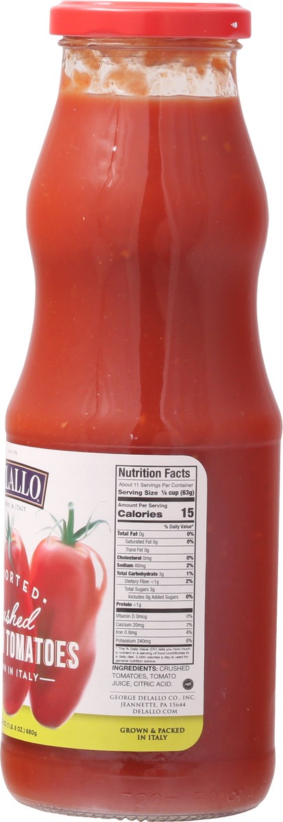 slide 9 of 9, DeLallo Imported Crushed Italian Tomatoes - 24 oz, 24 oz