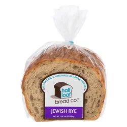 1/2 Loaf Bread Jewish Rye