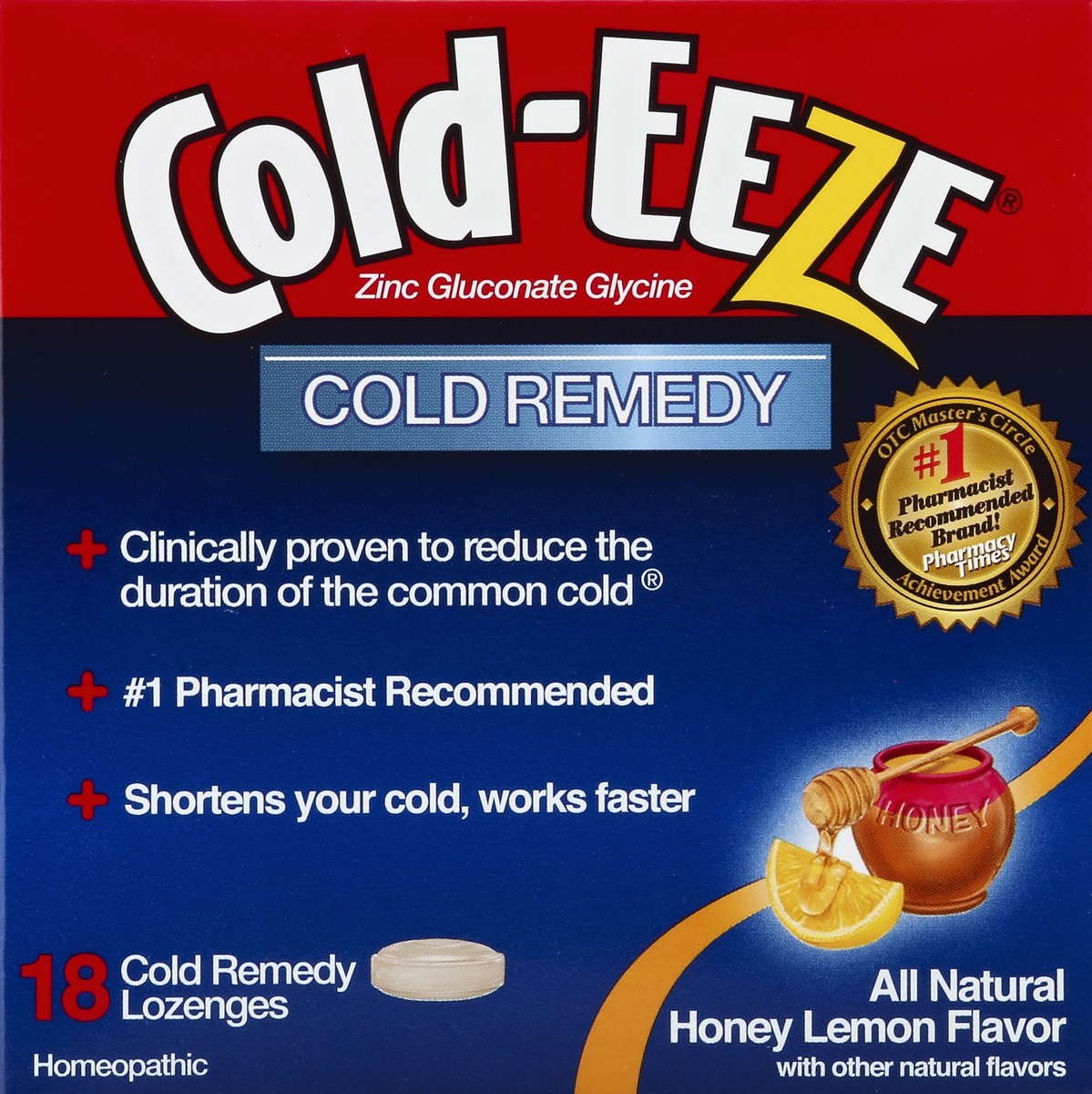 slide 1 of 5, Cold-EEZE Cold Remedy 18 ea, 18 ct