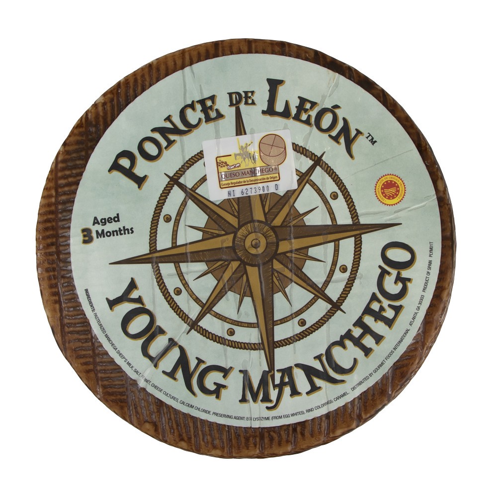 slide 1 of 1, Ponce De Leon Manchego Aged 3 Month, per lb