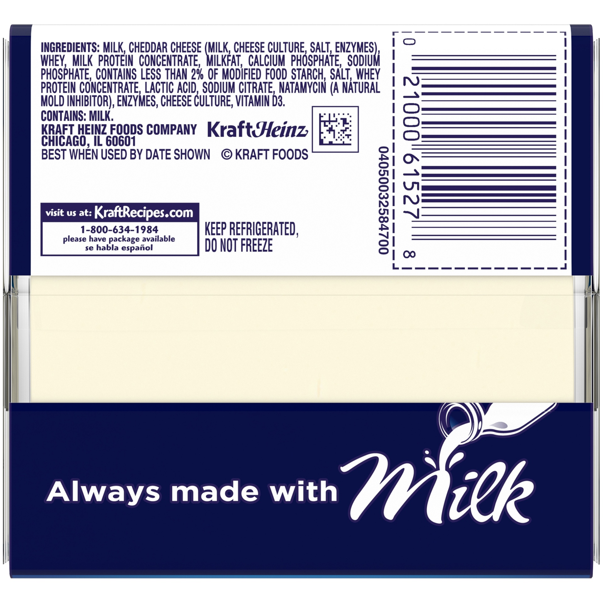 slide 4 of 6, Kraft Singles White American Cheese Slices Pack, 24 ct; 0.667 oz