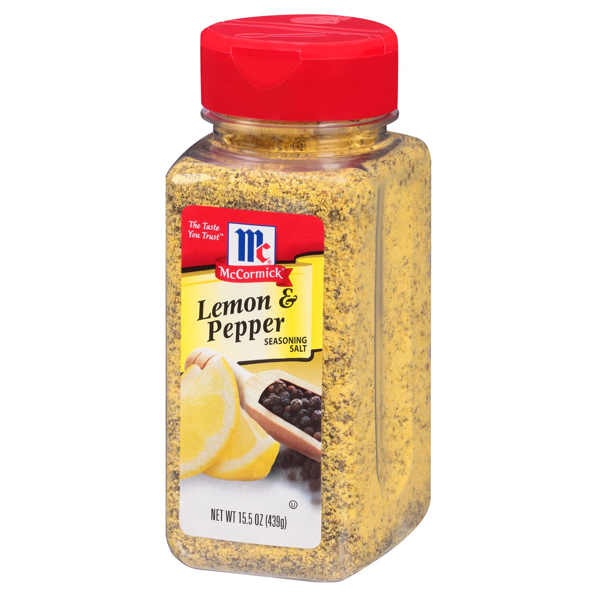 slide 8 of 11, McCormick Lemon & Pepper Seasoning Salt, 15.5 oz, 15.5 oz