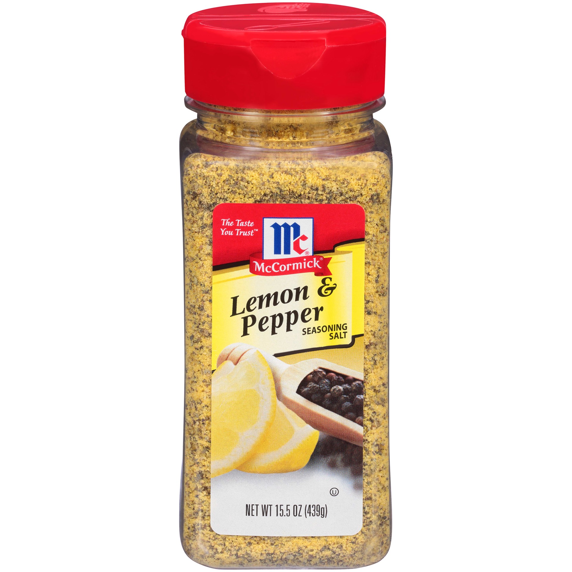 slide 1 of 11, McCormick Lemon & Pepper Seasoning Salt, 15.5 oz, 15.5 oz