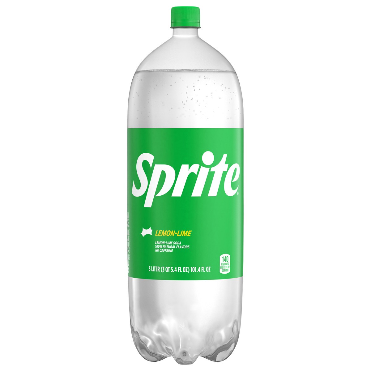 slide 1 of 4, Sprite Bottle, 3 Liters, 101.4 fl oz