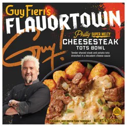 Guy Fieri's Flavortown Philly Super Melty Cheesesteak Tots Bowl