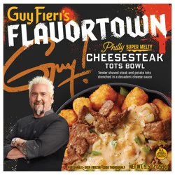 Guy Fieri's Flavortown Philly Super Melty Cheesesteak Tots Bowl