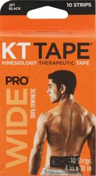 KT Tape KT TAPE 4" PRO Wide Jet Black