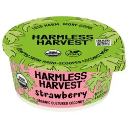 Harmless Harvest Organic Strawberry Cultured Coconut 4.4 oz