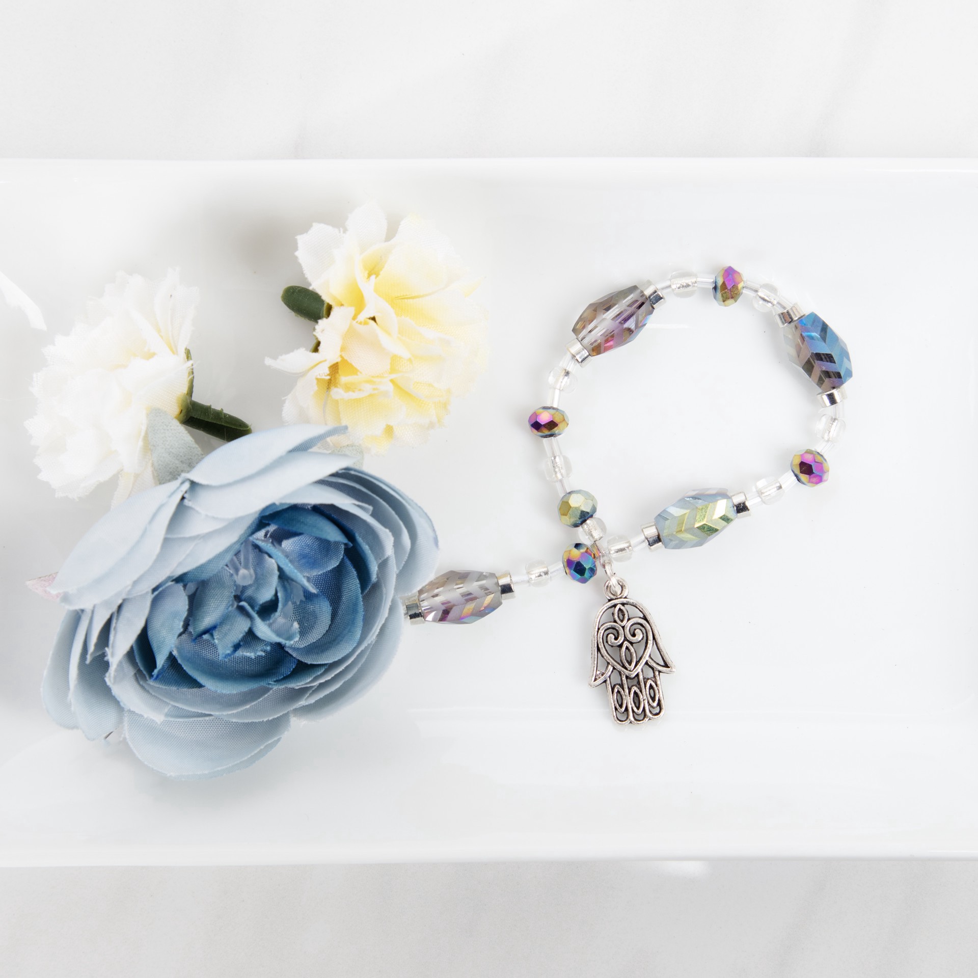 slide 2 of 5, Ab Glass Faceted Oval Beads, 11mm By Bead Landing, 11mm