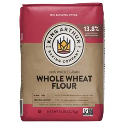 King Arthur Whole Wheat Flour 5 lb