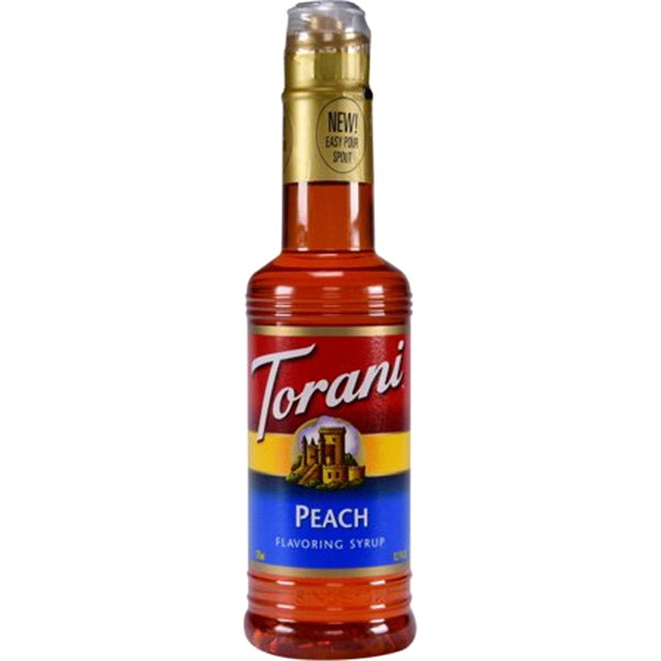 slide 1 of 1, Torani Peach Flavoring Syrup - 12.7 fl oz, 12.7 fl oz