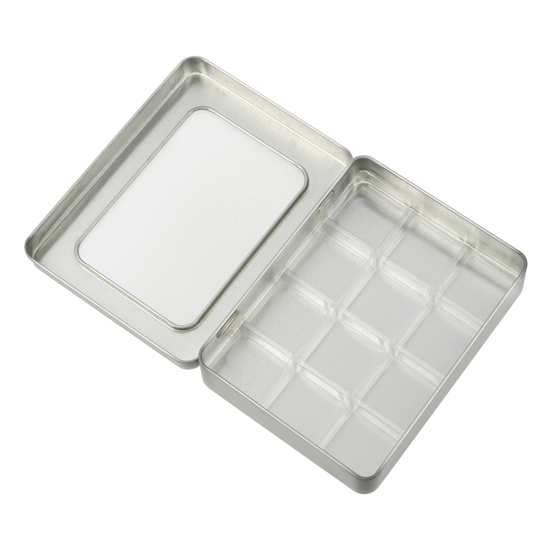slide 2 of 2, Recollections 4.5" X 6.25" X 1" Ink Pad Storage Tin By Recollections, 4.5 in x 6.25 in