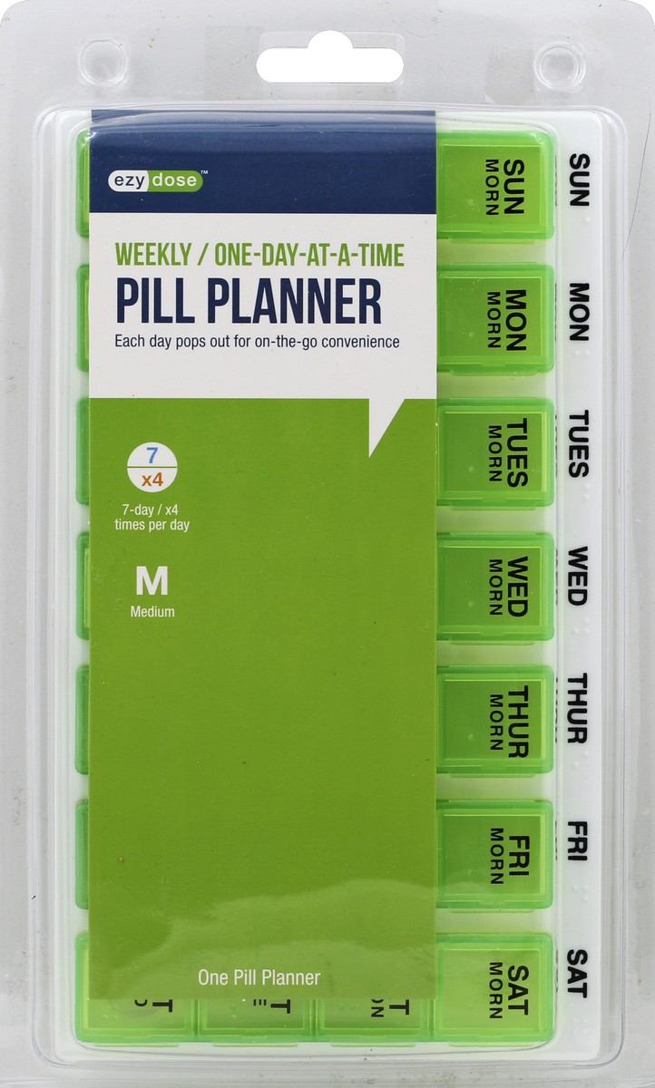 slide 1 of 2, EZY Dose Pill Planner 1 ea, 1 ct