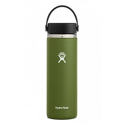 slide 1 of 1, Hydro Flask Wide Mouth Coffee with Flex Sip Lid, Olive, 20 oz