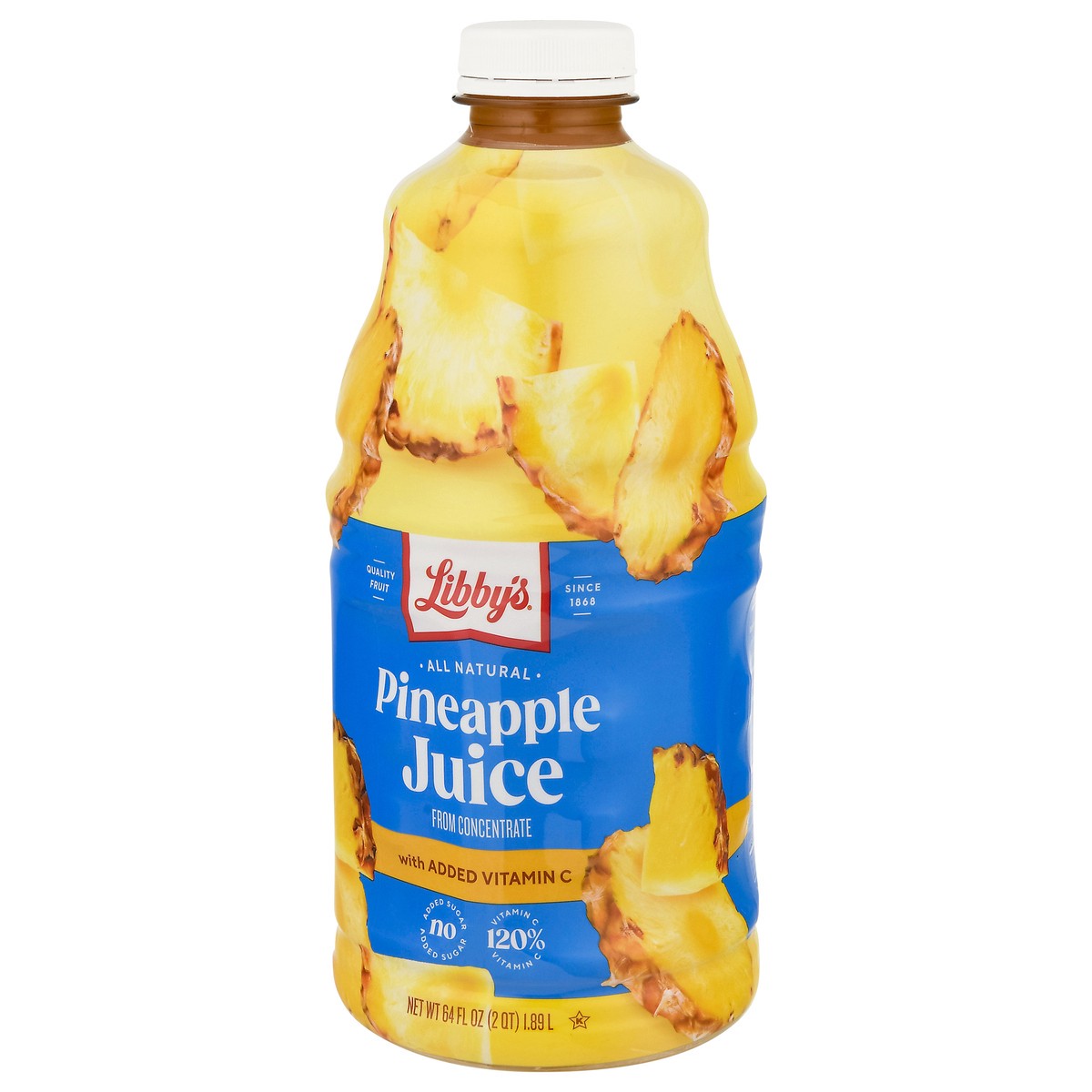 slide 3 of 9, Libby's Natural Pineapple Juice 64 fl oz, 64 fl oz