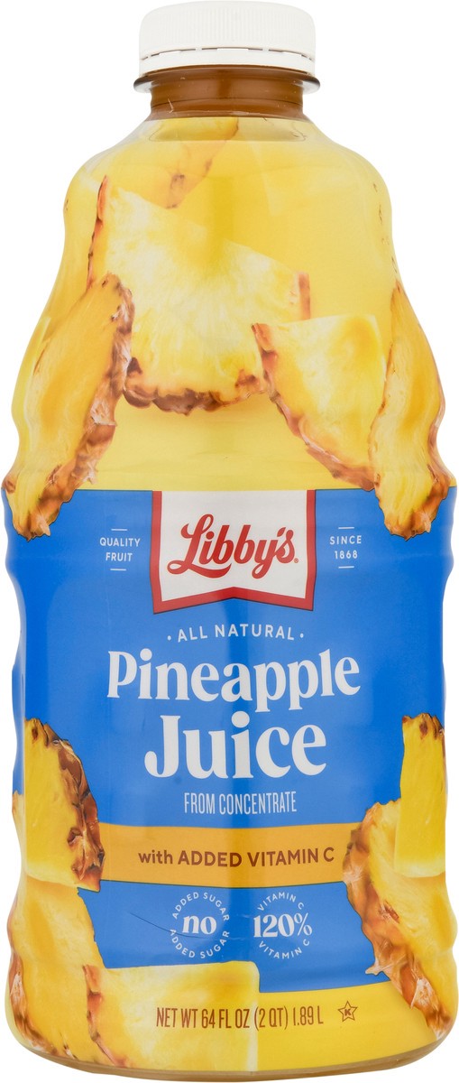 slide 6 of 9, Libby's Natural Pineapple Juice 64 fl oz, 64 fl oz