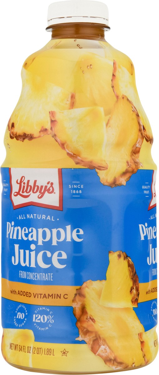 slide 7 of 9, Libby's Natural Pineapple Juice 64 fl oz, 64 fl oz