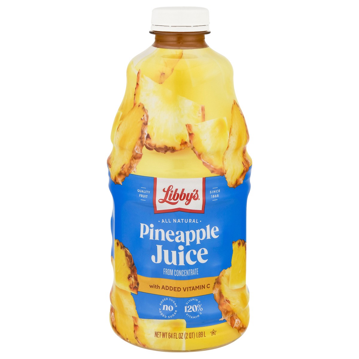 slide 1 of 9, Libby's Natural Pineapple Juice 64 fl oz, 64 fl oz