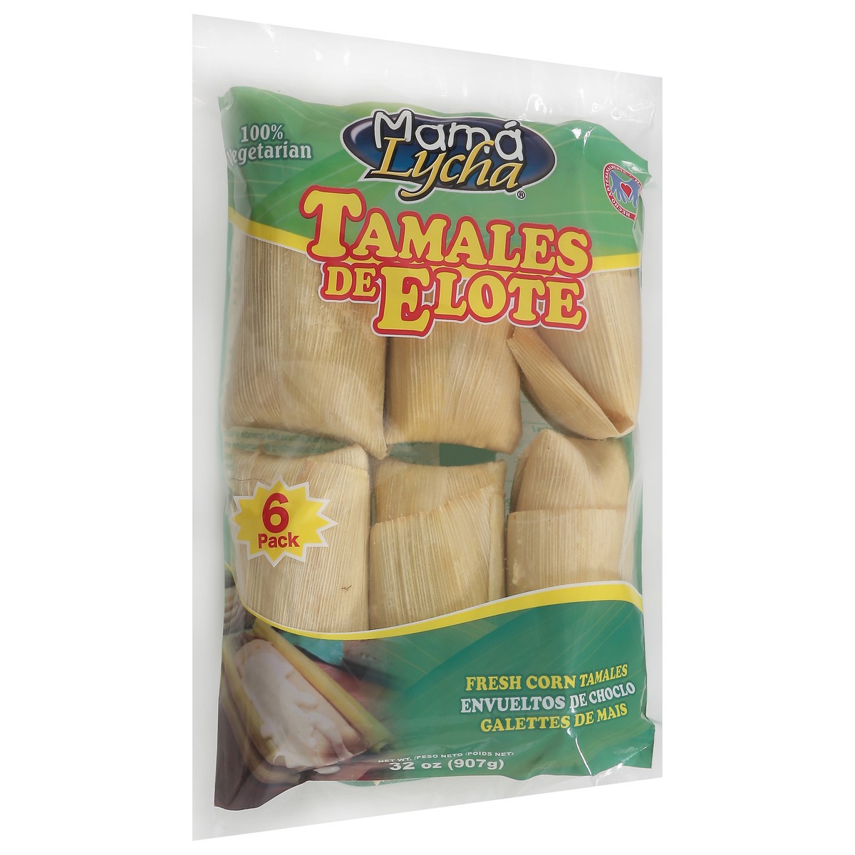 slide 2 of 9, Mama Lycha Frozen Tamal De Elote, 1 ct