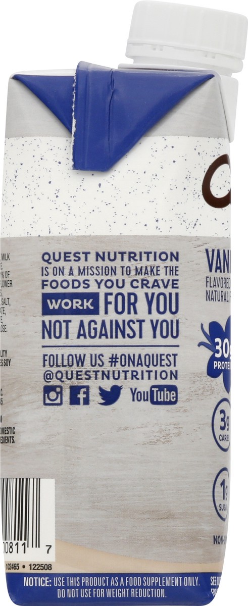 slide 7 of 9, Quest Protein Shake, 11 oz