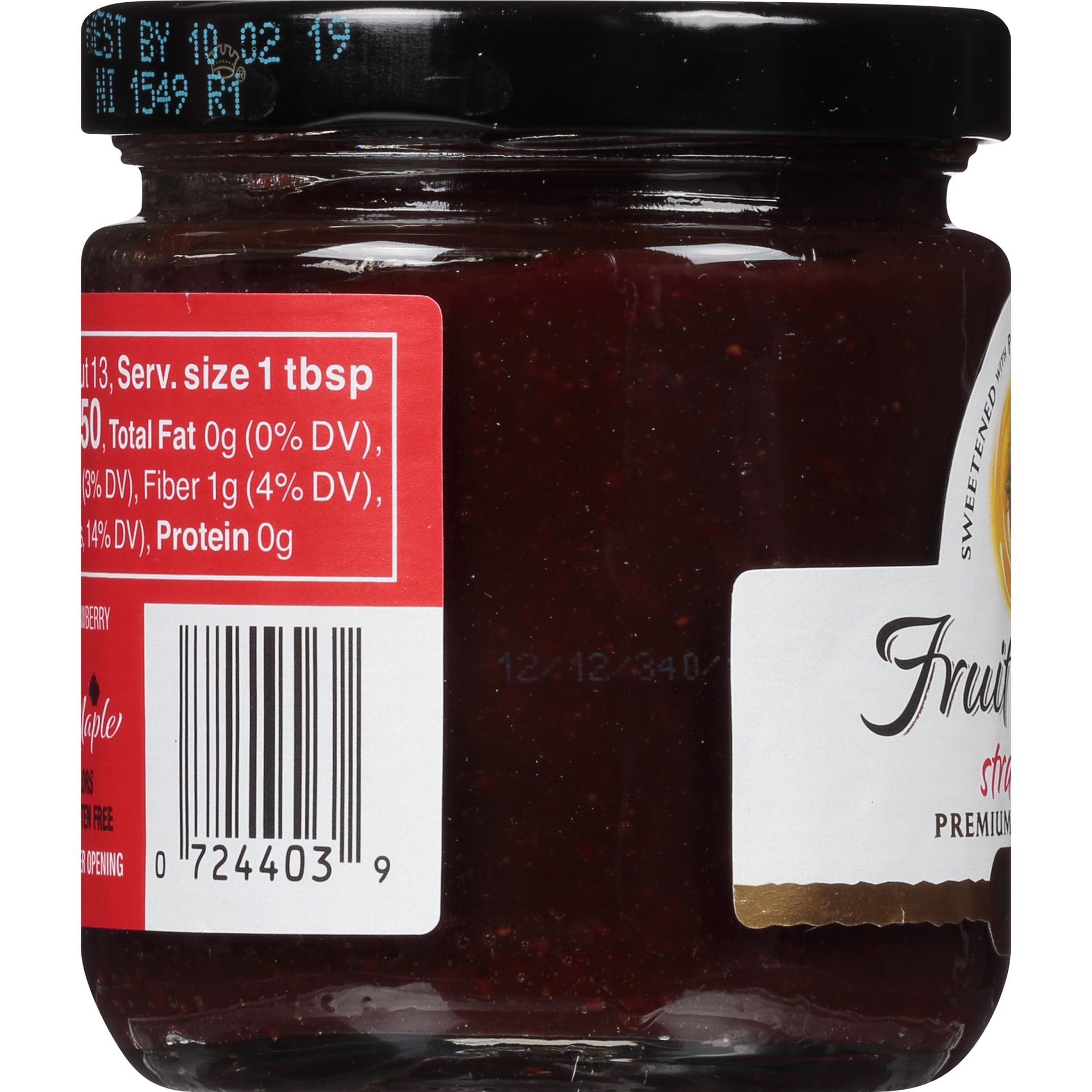 slide 2 of 6, Polaner Fruit & Maple Strawberry Fruit Spread, 8 oz