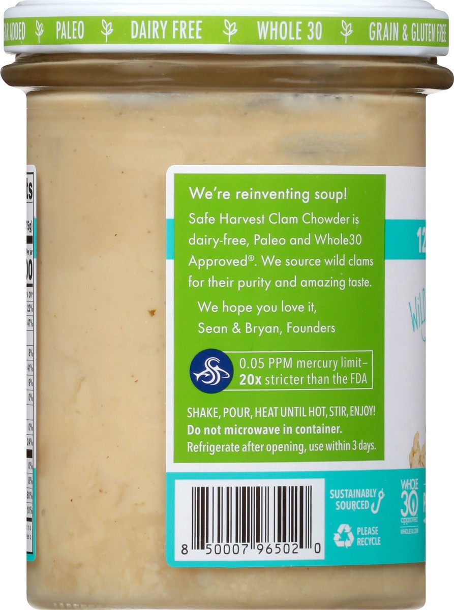 slide 6 of 13, Safe Harvest Dairy-Free Wild Clam Chowder 13.2 oz, 13.2 oz