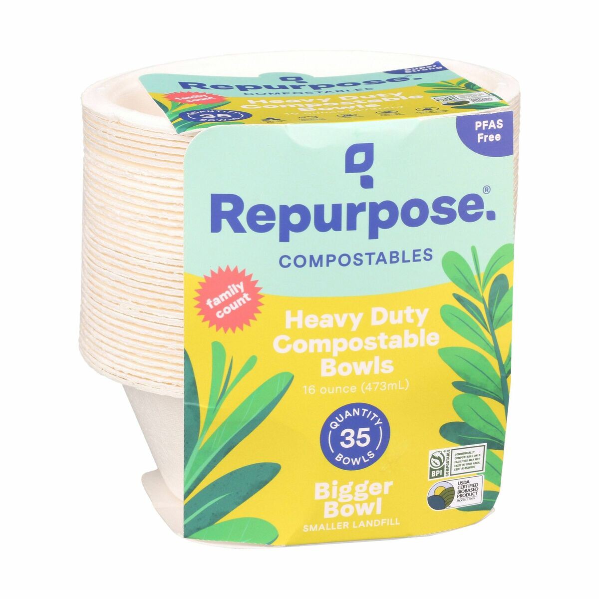 slide 3 of 11, Repurpose Compostable Bowls, 16 oz, 16 oz