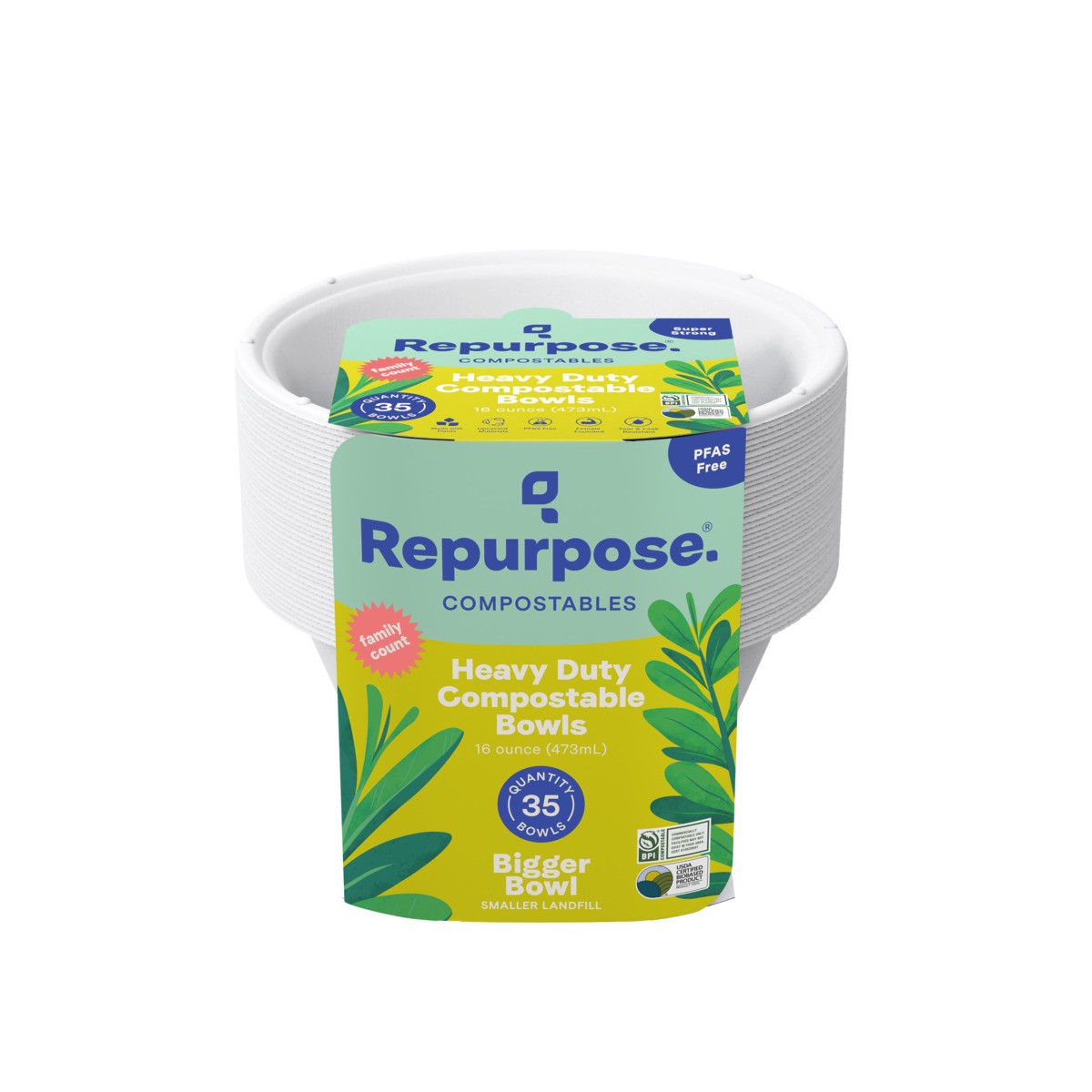 slide 7 of 11, Repurpose Compostable Bowls, 16 oz, 16 oz