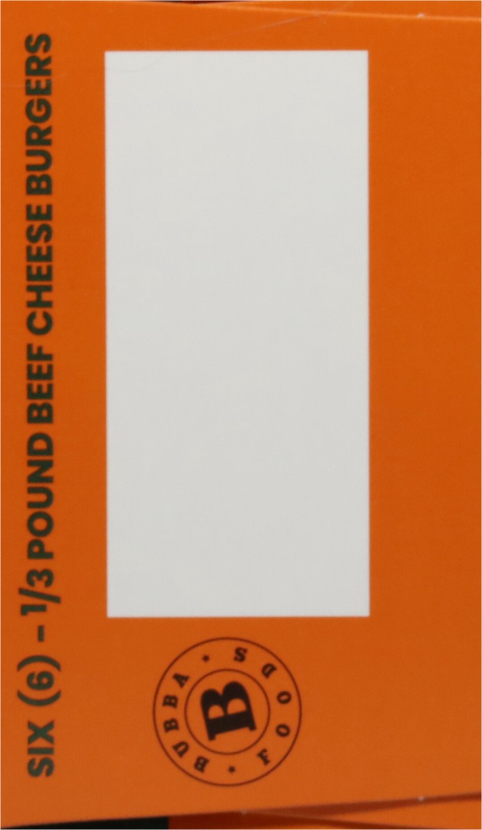 slide 8 of 9, BUBBA Burger Beef Chuck Jalapeño Cheddar Cheese Burgers 6 - 0.33 lb Burgers, 6 ct