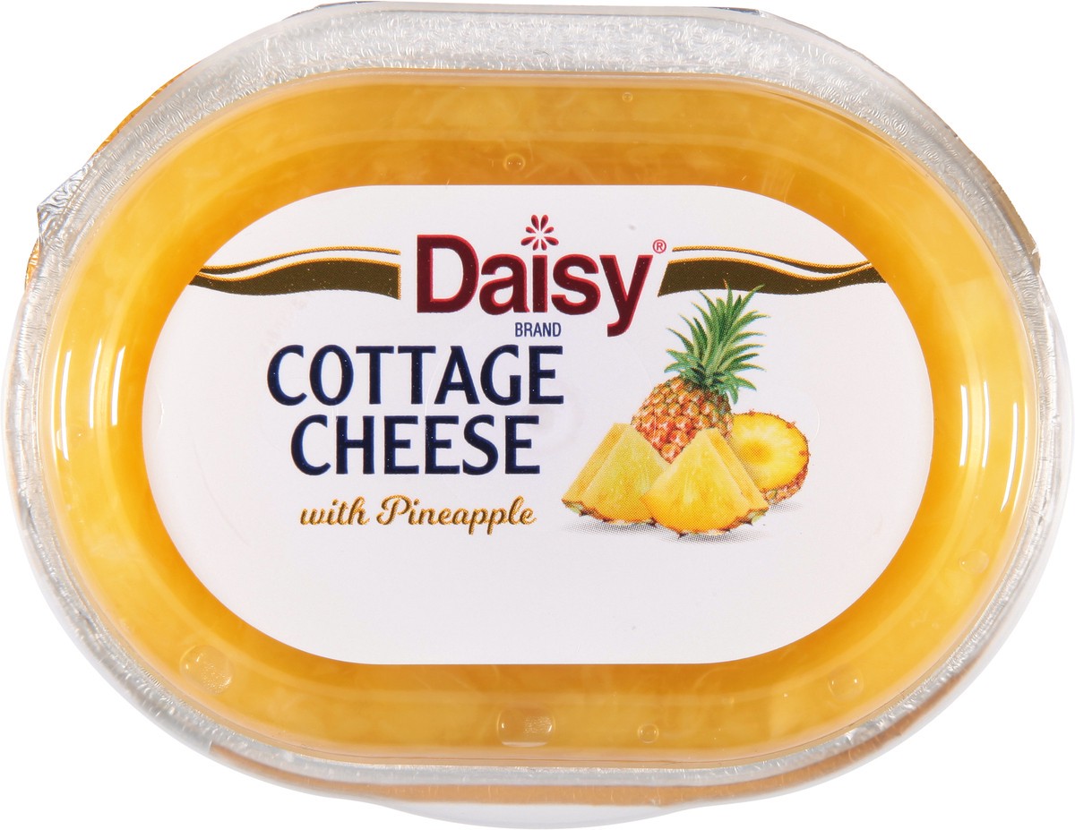 slide 2 of 14, Daisy Cottage Cheese, with Pineapple, 4% Milkfat Minimum, 6 oz