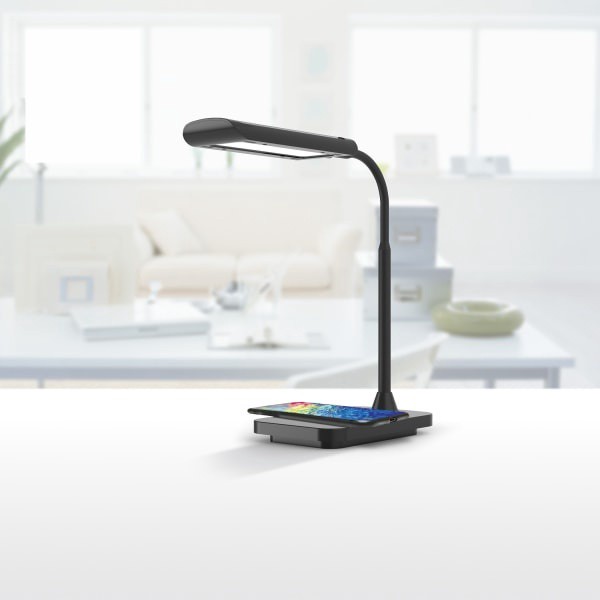 slide 2 of 2, Realspace Trezdon Rgb Led Desk Lamp, 13-7/16"H, Black, 1 ct