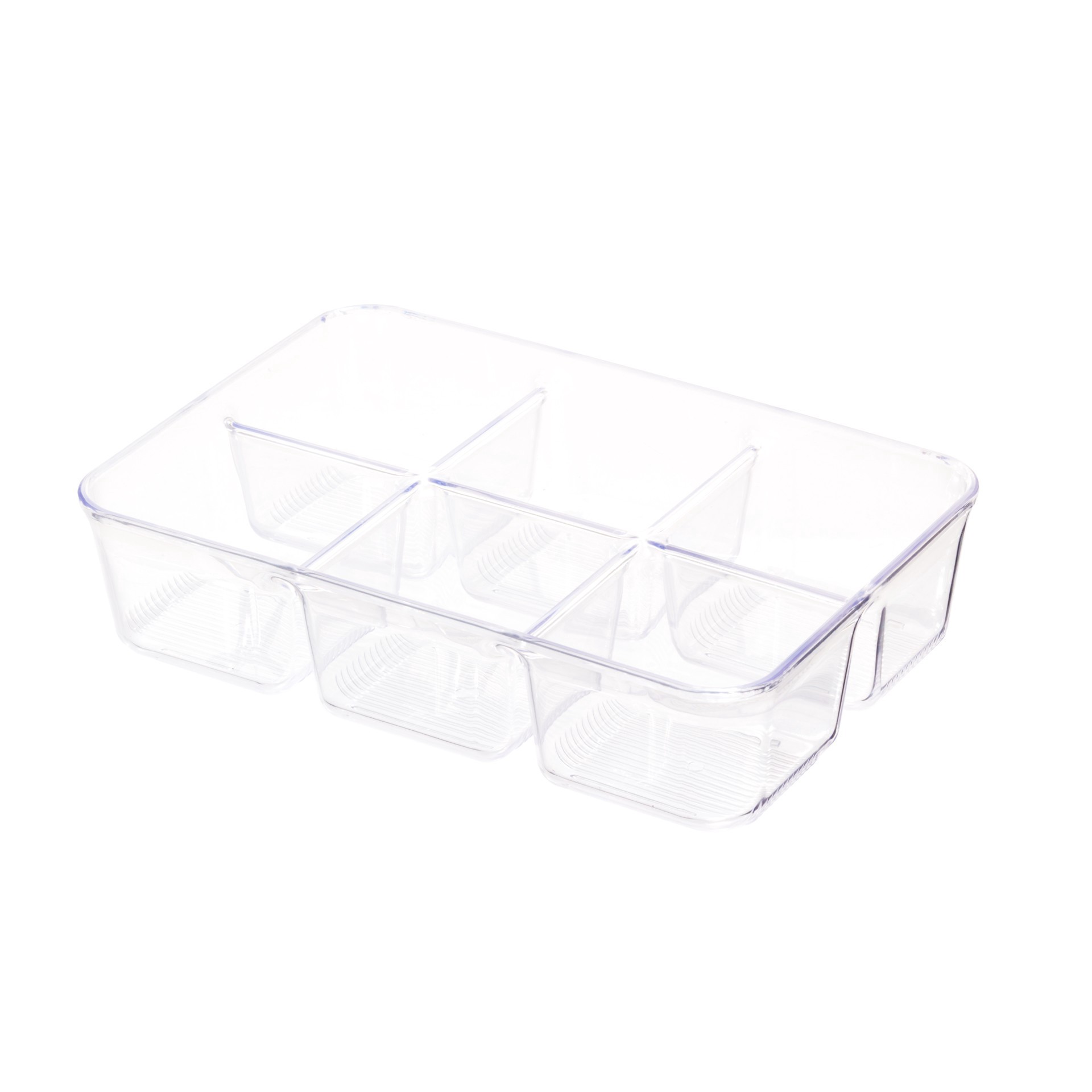 slide 5 of 5, Idesign 6 Compartment Plastic Drawer Organizer, 6.5 in x 9.5 in x 2.25 in