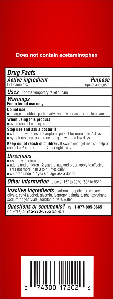 slide 4 of 7, Tylenol Precise Maximum Strength 4% Lidocaine Pain Relieving Cream, 4oz, 4 oz