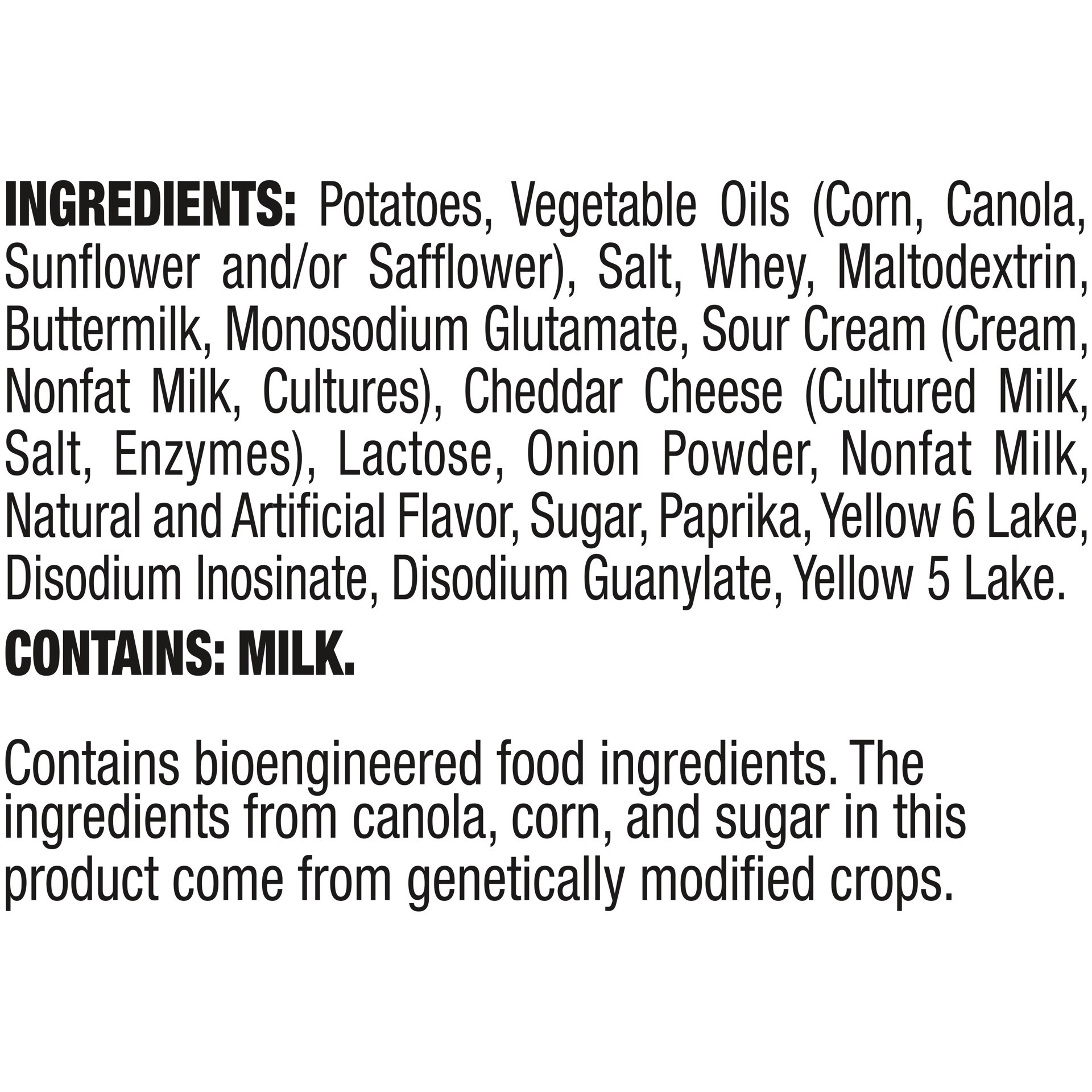 slide 2 of 6, Jays Ridges Potato Chips, Cheddar and Sour Cream, 1.25 Oz Bag, 1.25 oz