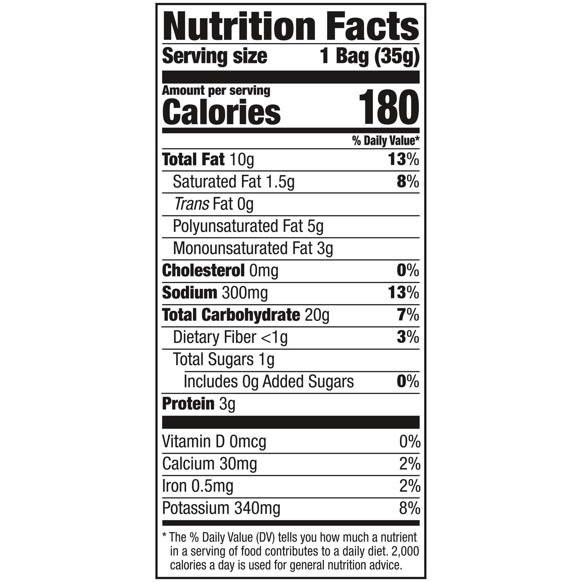 slide 3 of 6, Jays Ridges Potato Chips, Cheddar and Sour Cream, 1.25 Oz Bag, 1.25 oz