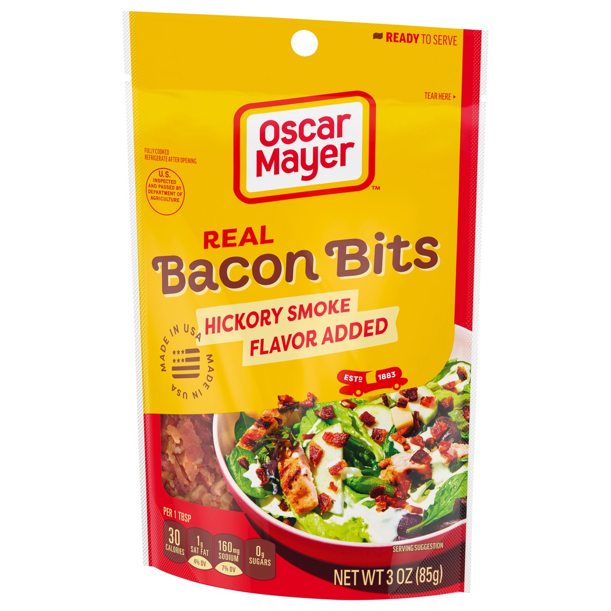 slide 3 of 9, Oscar Mayer Real Bacon Bits, 3 oz