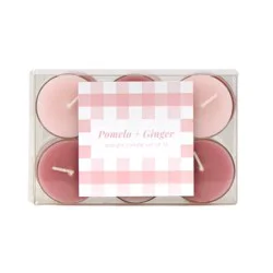 Silkcraft Tea Lights Pomelo & Ginger